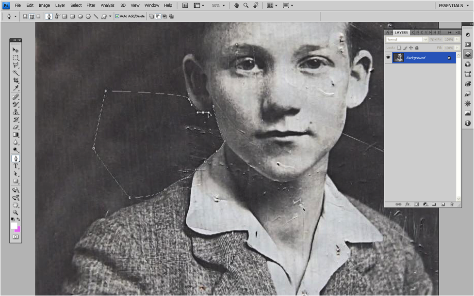 修圖教程!如何用PS修整和恢復(fù)老照片_ps教程自學網(wǎng)(www.16xx8.com) 修圖教程!如何用PS修整和恢復(fù)老照片