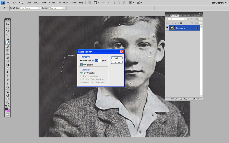 修圖教程!如何用PS修整和恢復(fù)老照片_ps教程自學網(wǎng)(www.16xx8.com) 修圖教程!如何用PS修整和恢復(fù)老照片