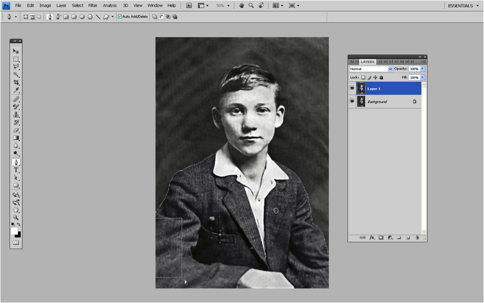 修圖教程!如何用PS修整和恢復(fù)老照片_ps教程自學網(wǎng)(www.16xx8.com) 修圖教程!如何用PS修整和恢復(fù)老照片